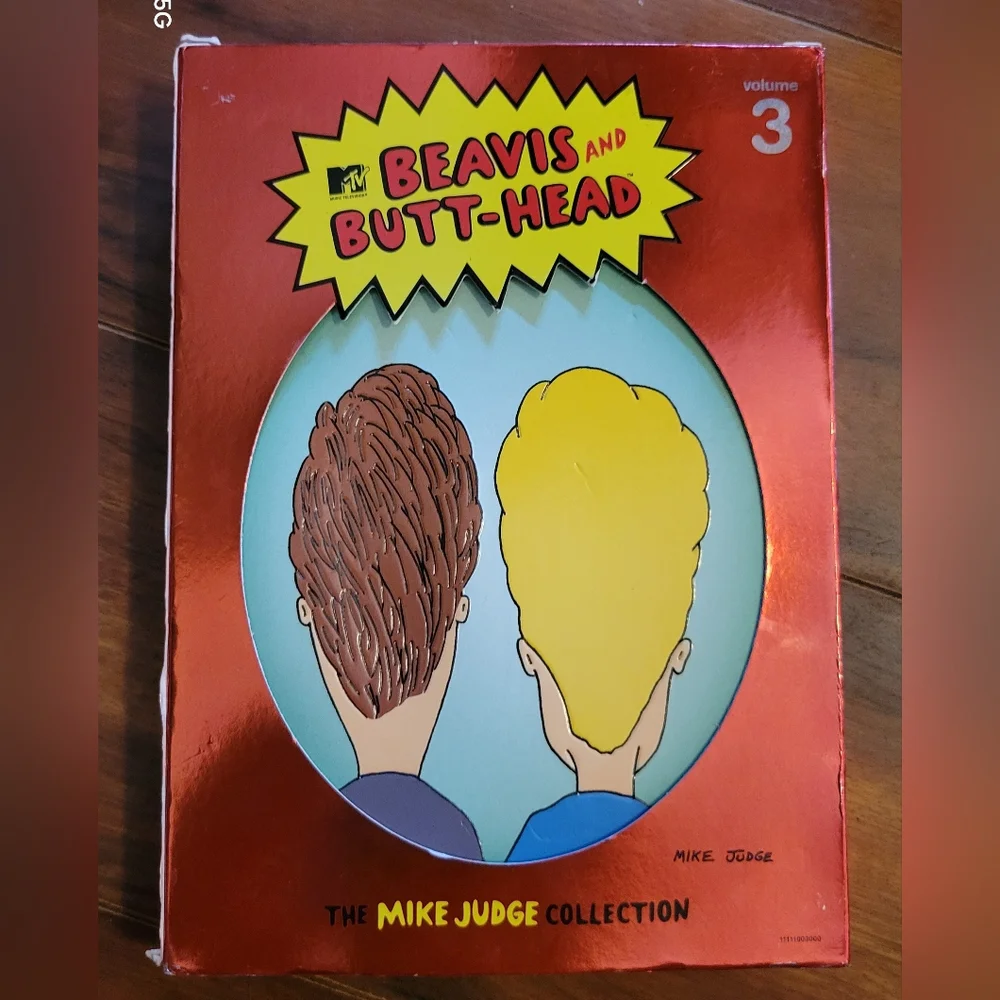 EUC Beavis and Butt-Head Volume 3 The Mike Judge Collection 3 DVD Set